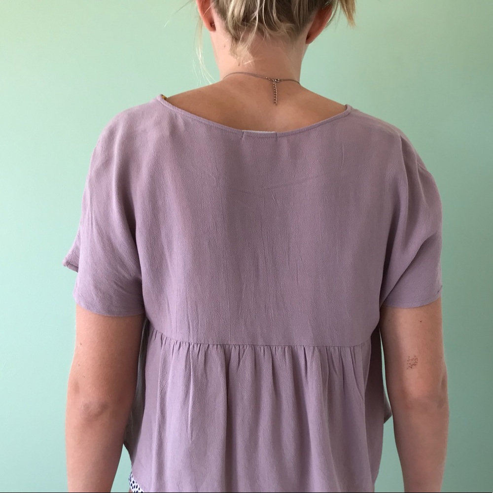 URBAN OUTFITTERS BABYDOLL SHIRT - Picture 2 of 4